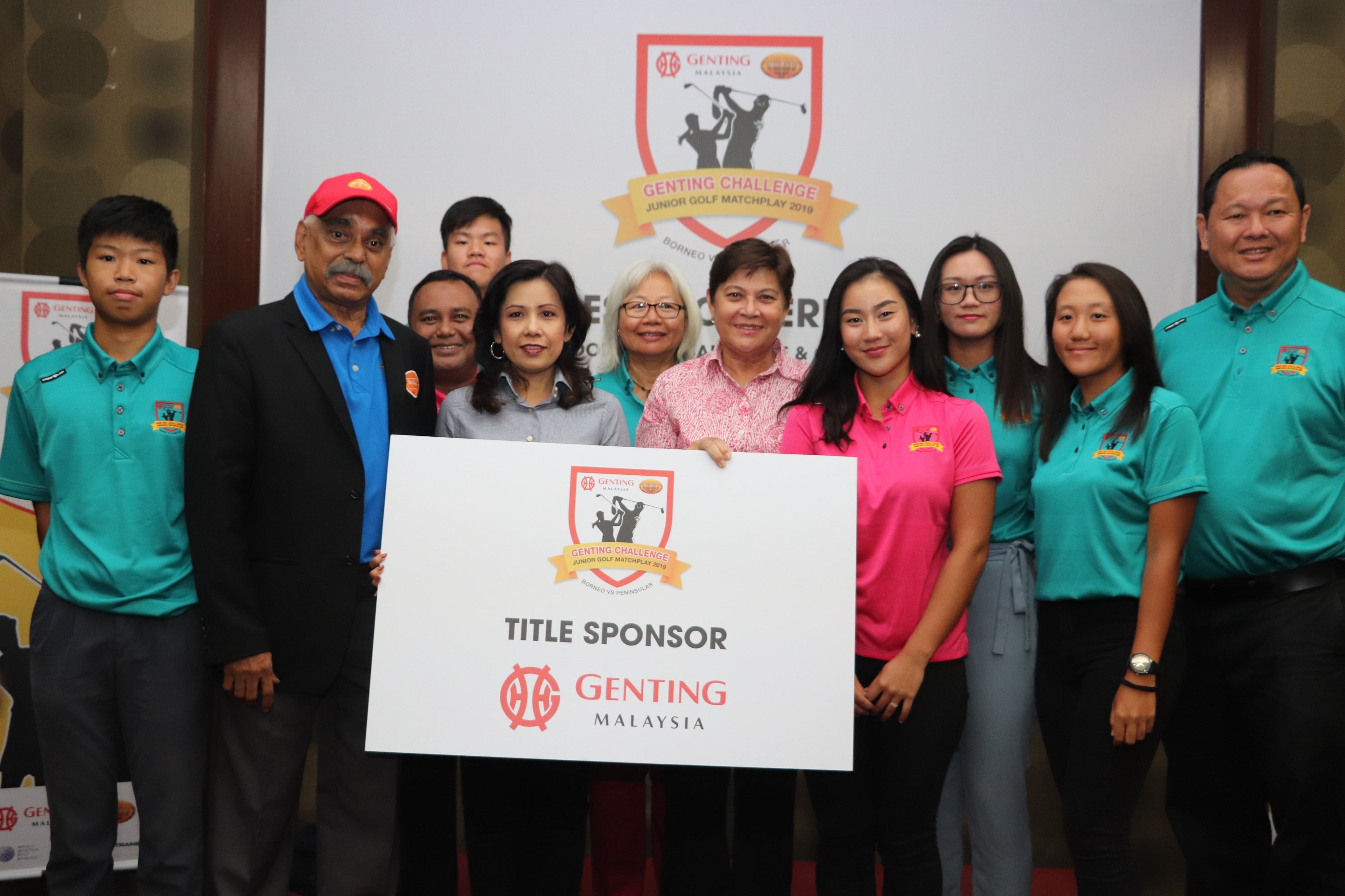 Genting Malaysia - title sponsor of the Genting Challenge Junior Golf Matchplay 2019 between the Peninsular and Borneo teams