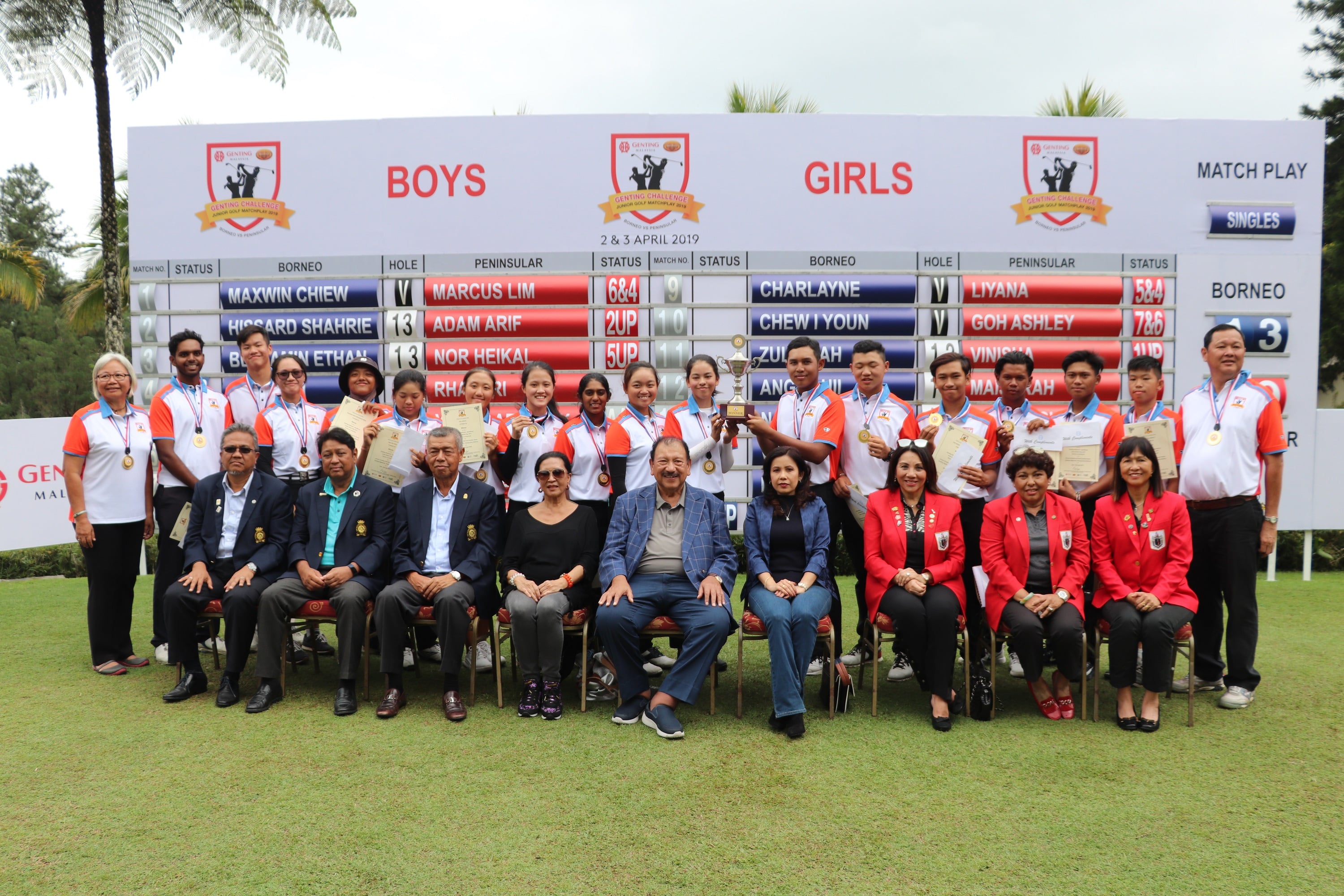 Genting Challenge Junior Golf Matchplay 2019 image 2