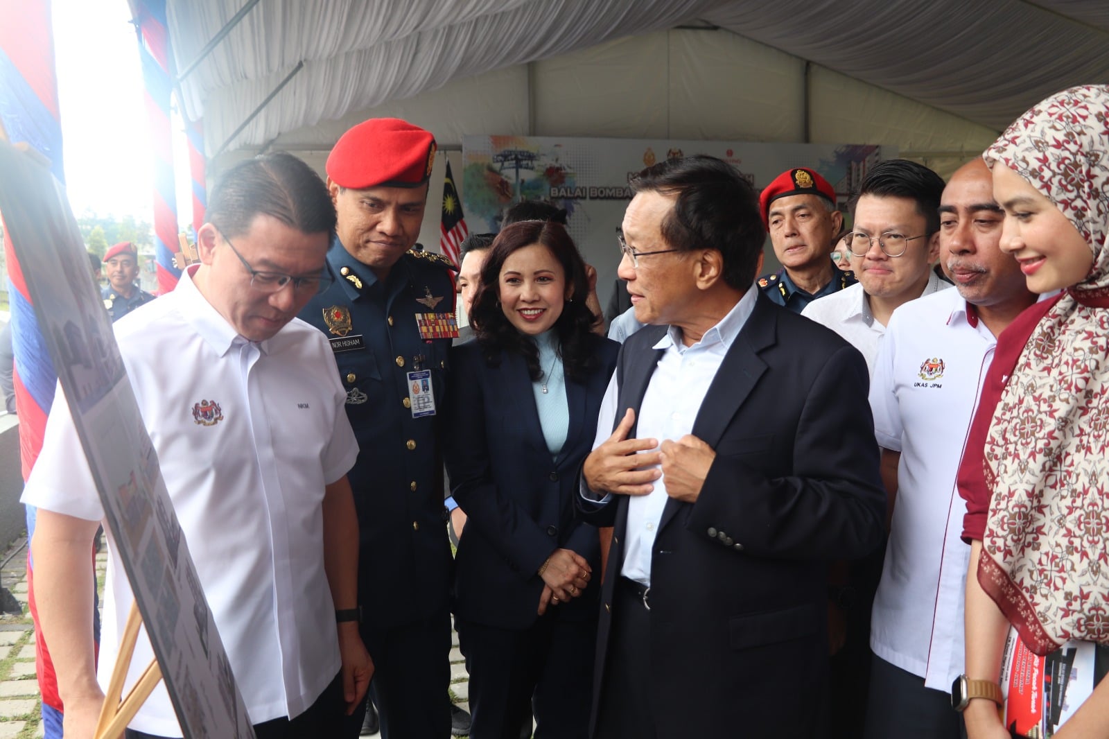 Groundbreaking Ceremony of the Gohtong Jaya Fire and Rescue Station and Quarters, Pahang image 3