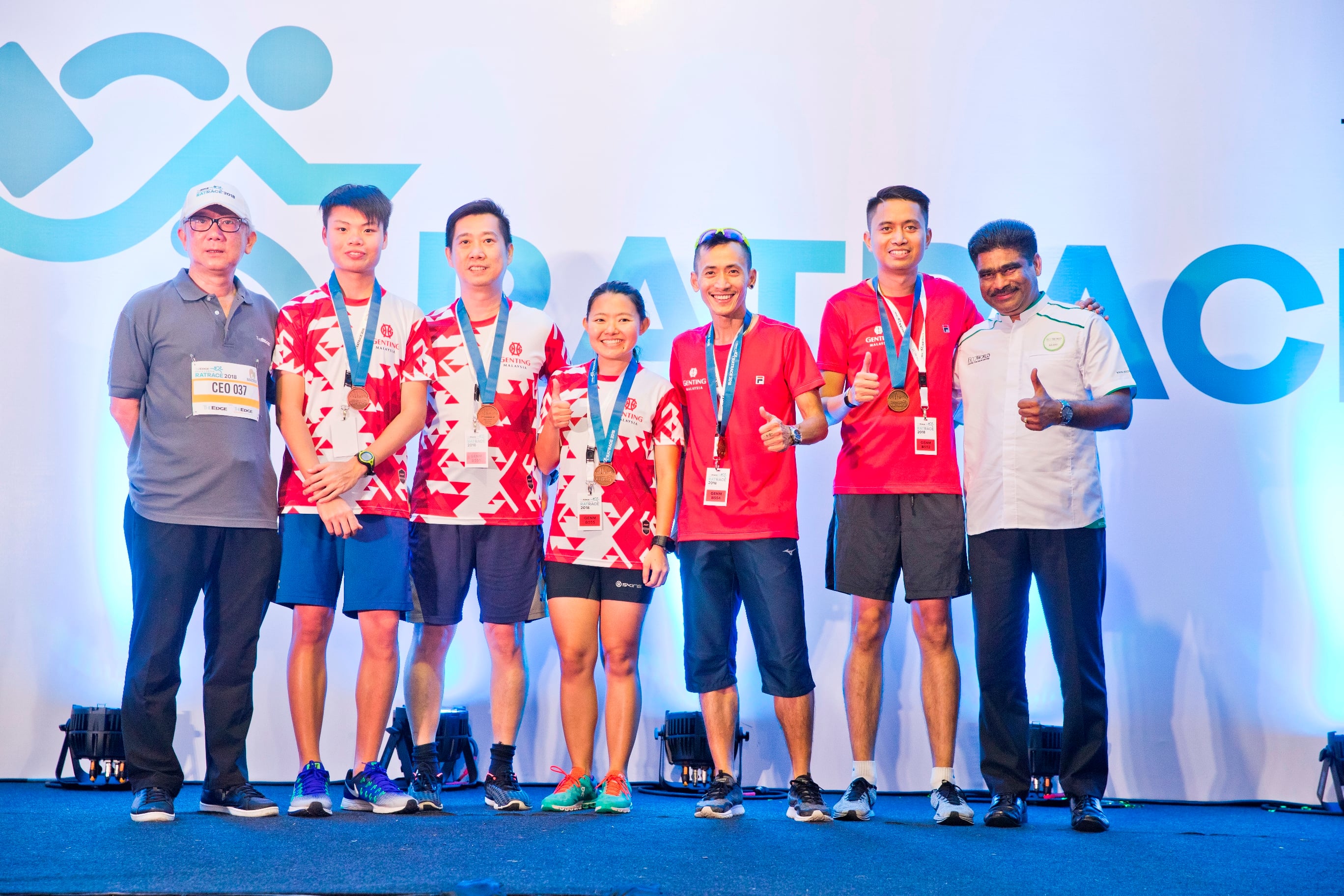 GENM defended its second runner-up position in The Edge KL Rat Race on 31 July. A total of 92 corporate teams participated in the charity run to raise funds for the underprivileged and Tabung Harapan.